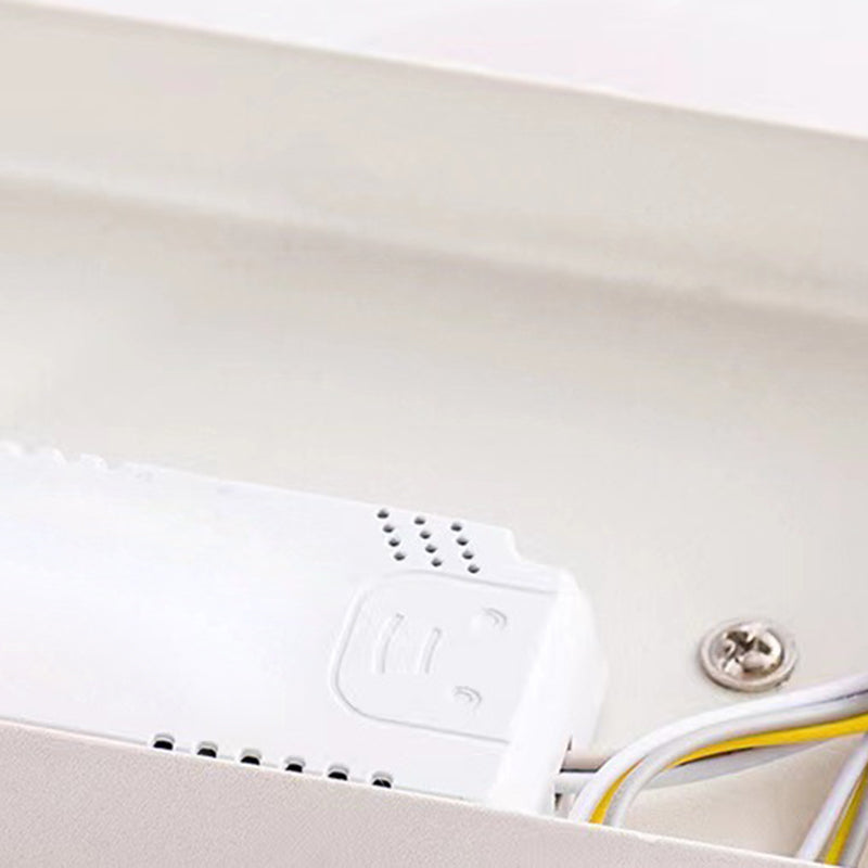 Single Contemporary Black/White Wall Mounted Sconce Metal Wall Light