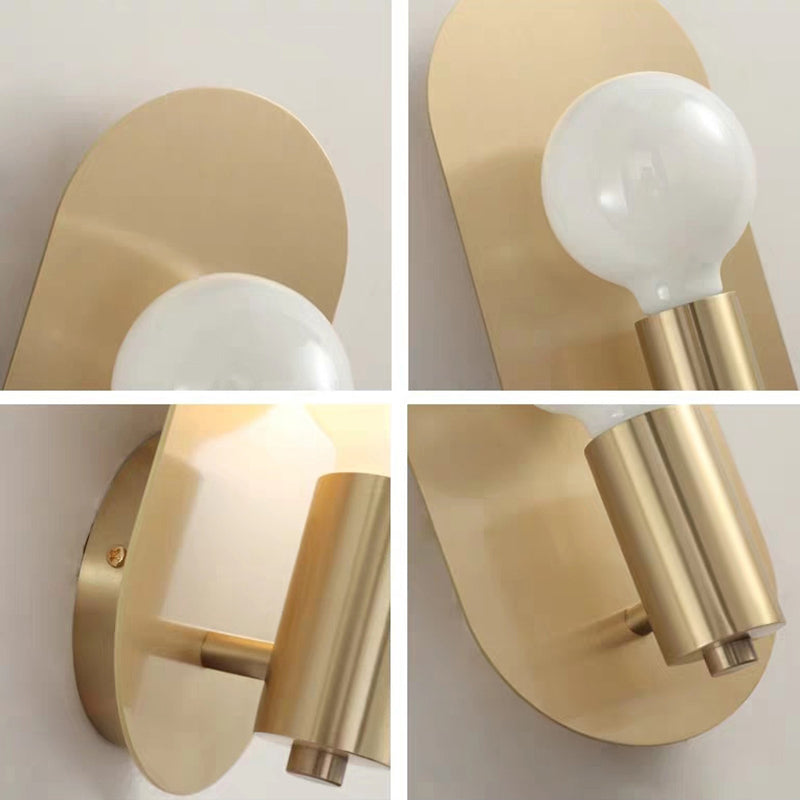 Nordic Style Vanity Light Metal 1 Light Vanity Lamp for Shower Room