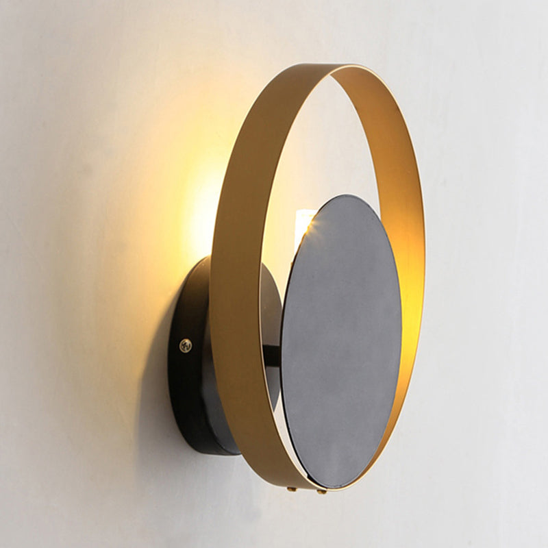 1/2-Light Black/Golden Bathroom Vanity Light Modern Unique Bath Bar