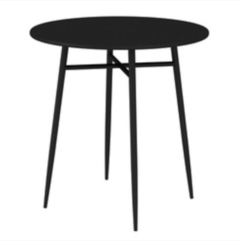 Modern Bistro Dining Table Set 1/3 Pcs Outdoor Round Metal Dining Table and Chairs