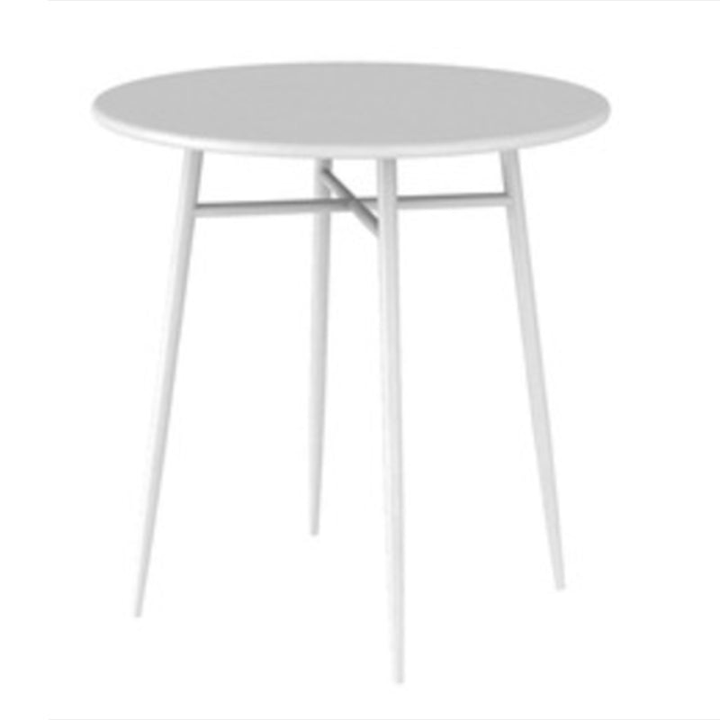 Modern Bistro Dining Table Set 1/3 Pcs Outdoor Round Metal Dining Table and Chairs