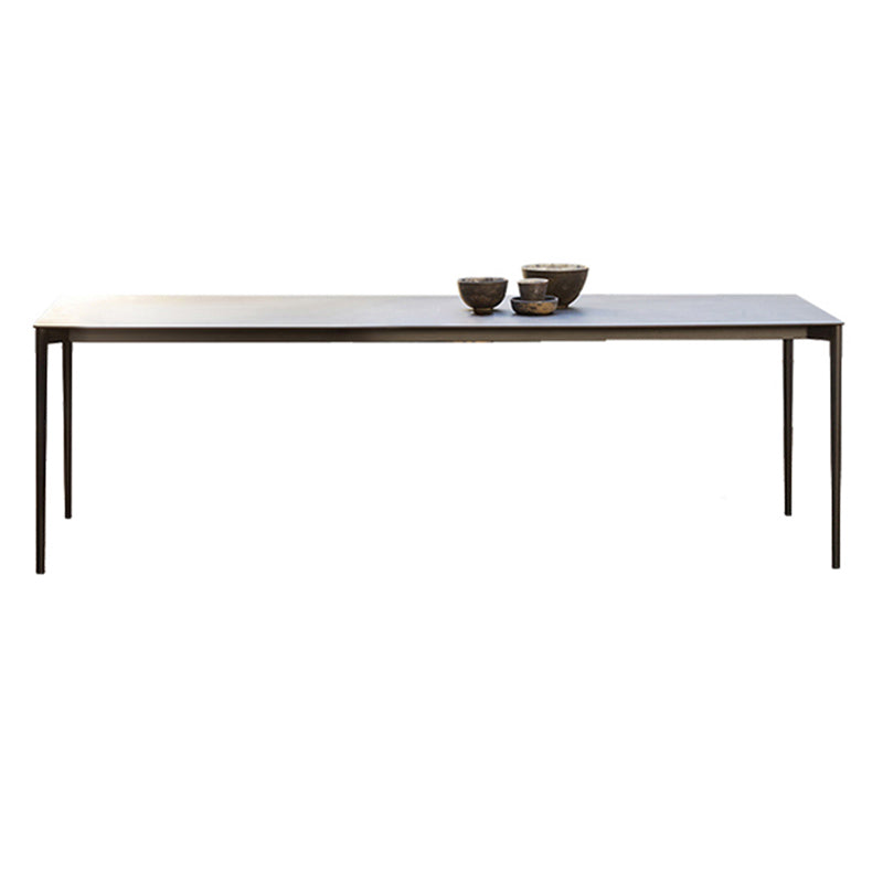 Rectangular Patio Dining Table Set 1/4/7 Pcs Metal Frame Patio Dining Table and Chairs