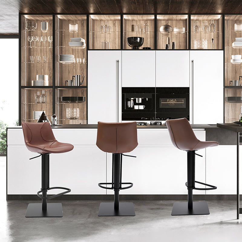 Industrial Counter Height Stools Armless Counter Chair for Restaurant