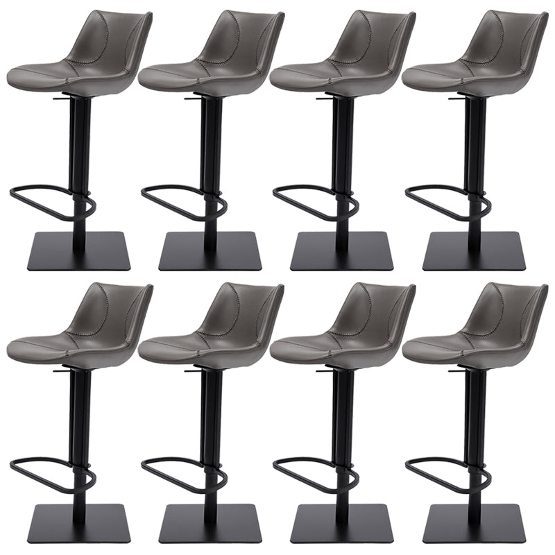 Industrial Counter Height Stools Armless Counter Chair for Restaurant