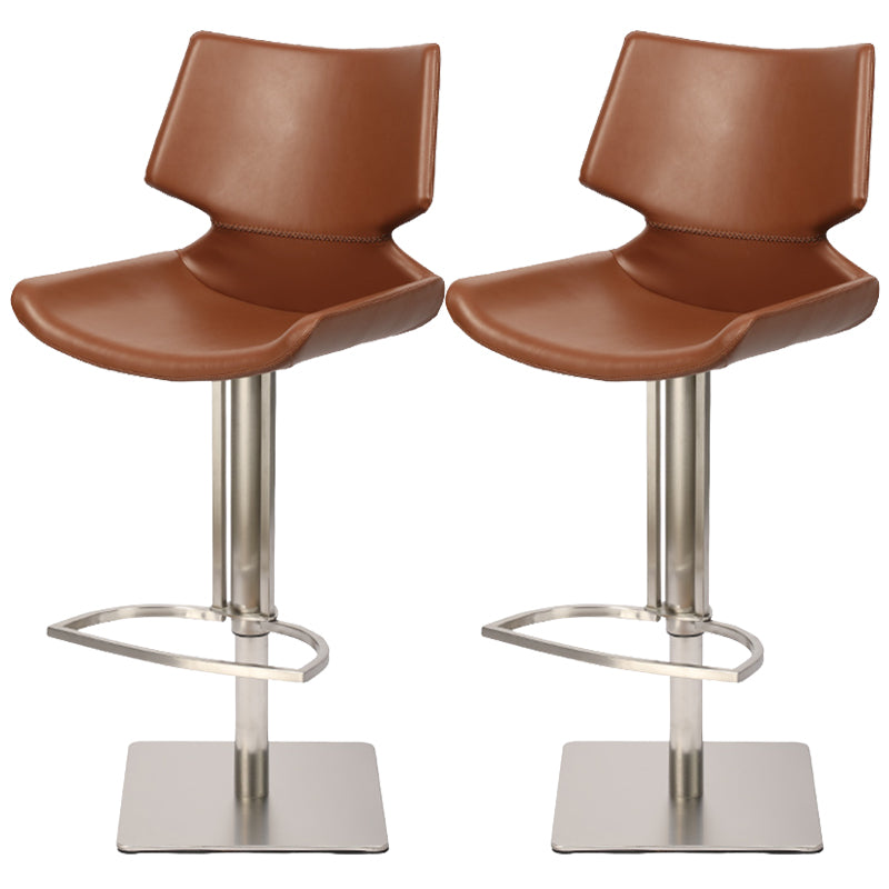 Armless Counter Chair Industrial Counter Height Stools for Restaurant