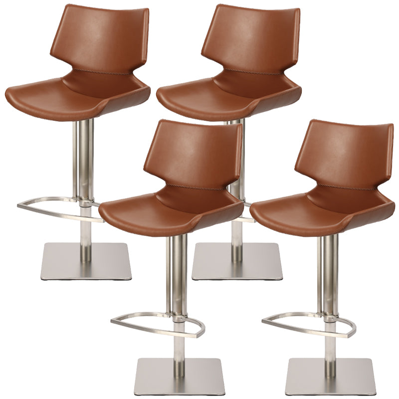 Armless Counter Chair Industrial Counter Height Stools for Restaurant