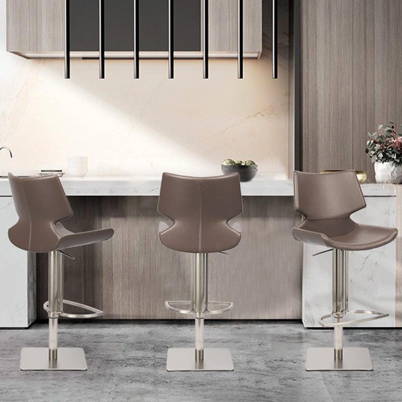 Armless Counter Chair Industrial Counter Height Stools for Restaurant