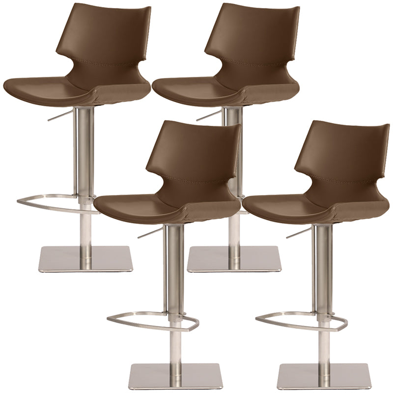 Armless Counter Chair Industrial Counter Height Stools for Restaurant