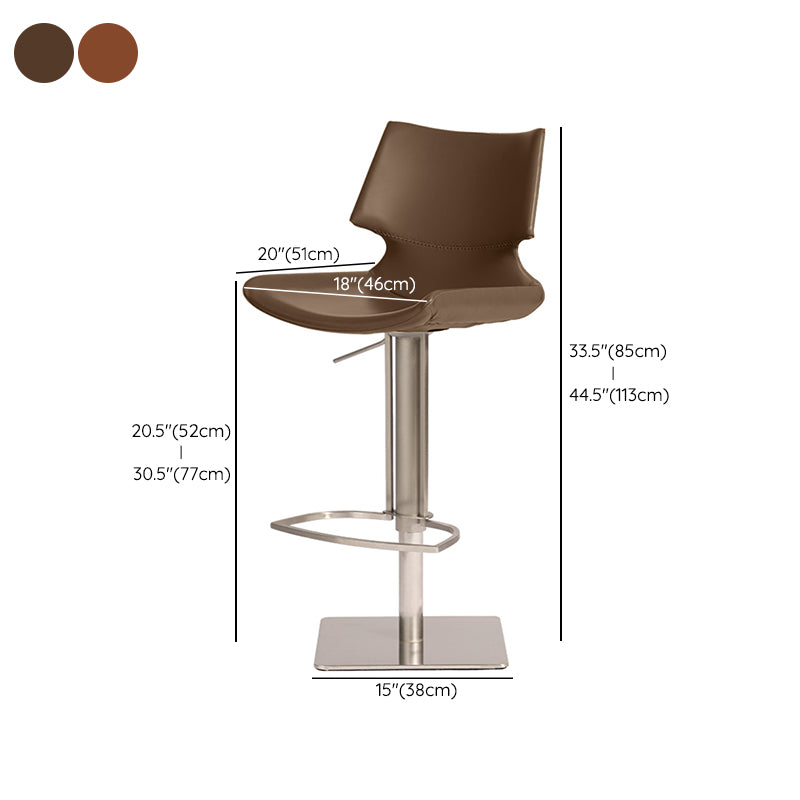 Armless Counter Chair Industrial Counter Height Stools for Restaurant
