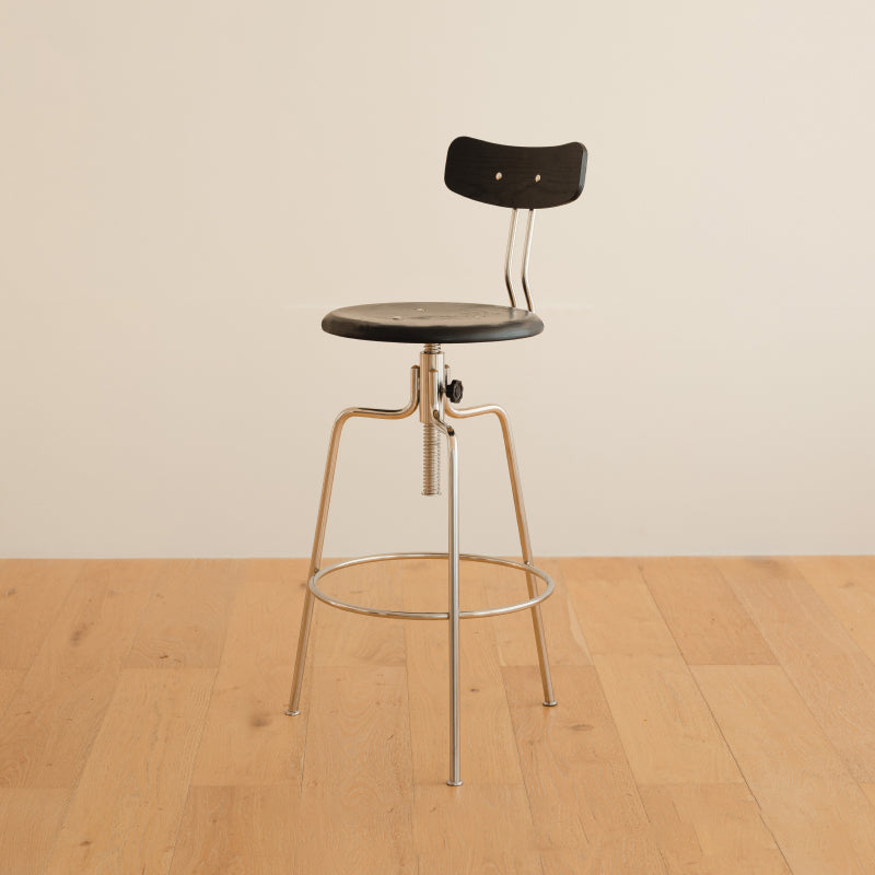 Modern Rotatable Bar Stool Low Back Counter Bar Stool for Home