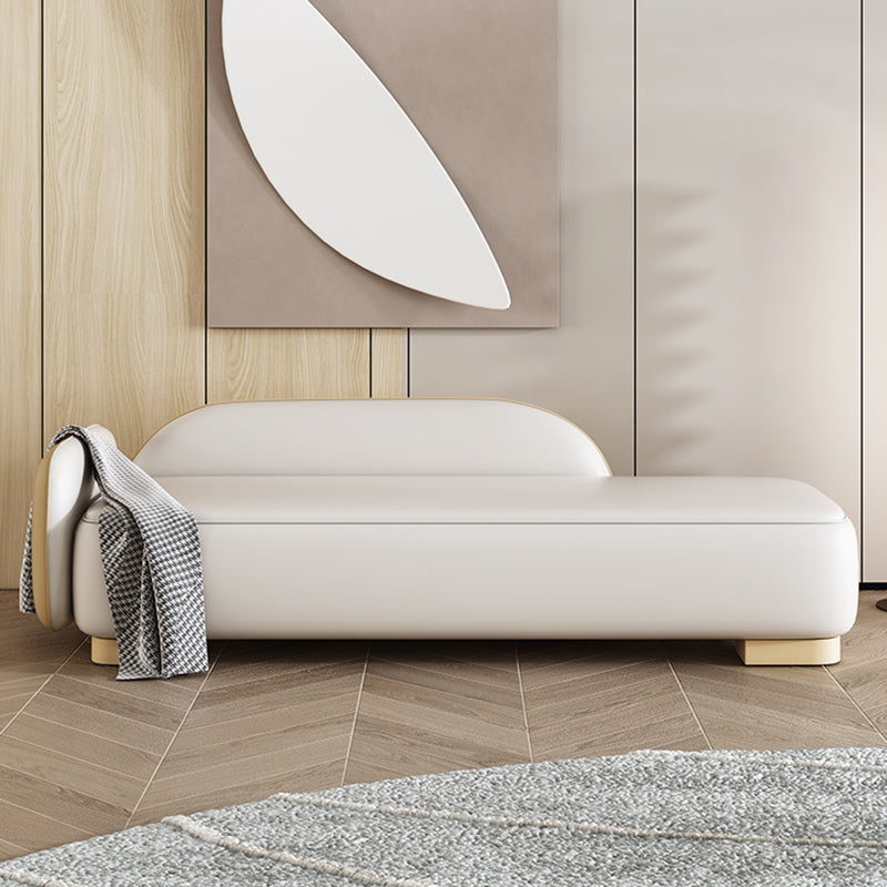Modern Style Genuine Leather Lounge Chair for Living Room and Bedroom
