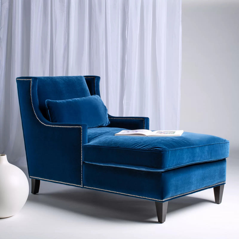 Modern Style Lounge Chair Solid Color Lounge Couch for Bedroom and Living Room