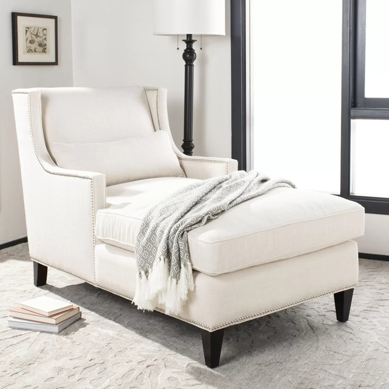 Modern Style Lounge Chair Solid Color Lounge Couch for Bedroom and Living Room