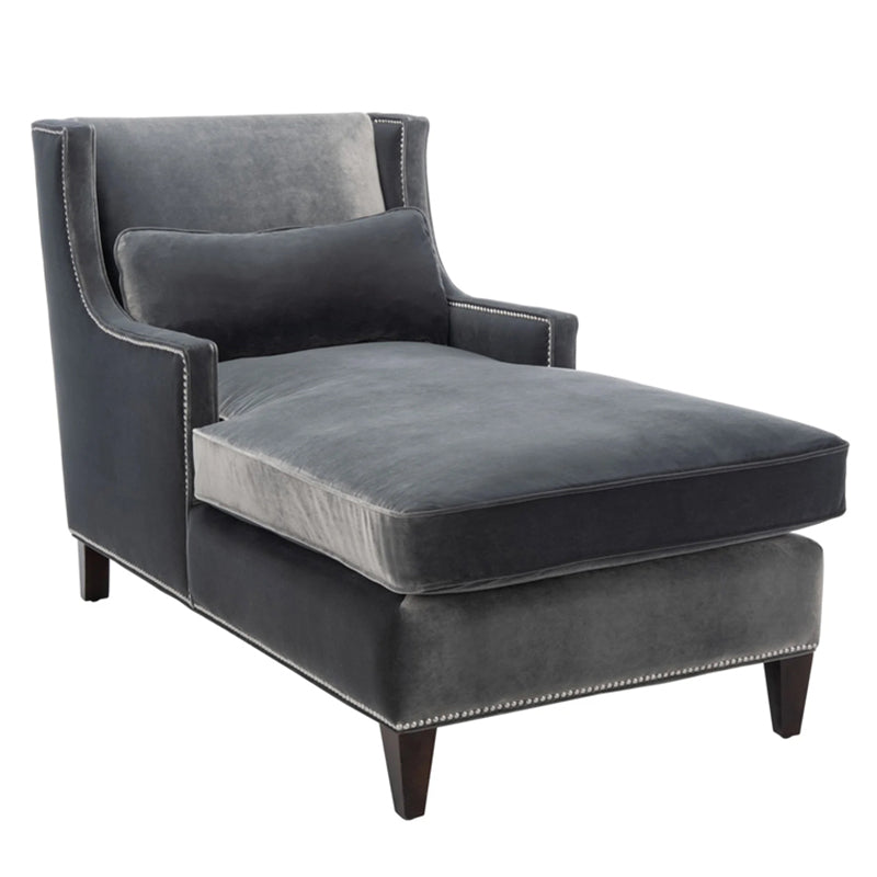 Modern Style Lounge Chair Solid Color Lounge Couch for Bedroom and Living Room