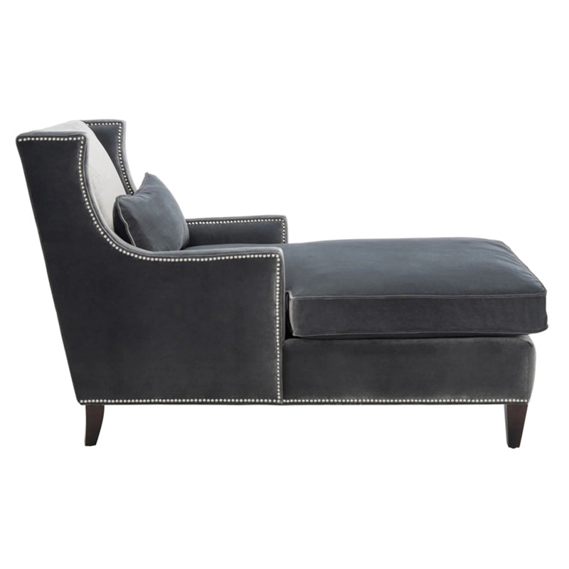 Modern Style Lounge Chair Solid Color Lounge Couch for Bedroom and Living Room
