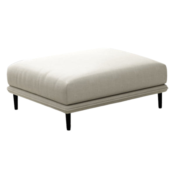 Traditional Linen Accent Chair One Armed Chaise Lounge Couch