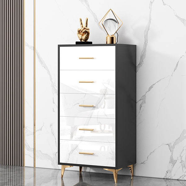 Modern Dresser Manufactured Wood Storage Chest Dresser with 3/4/5/6 Drawers