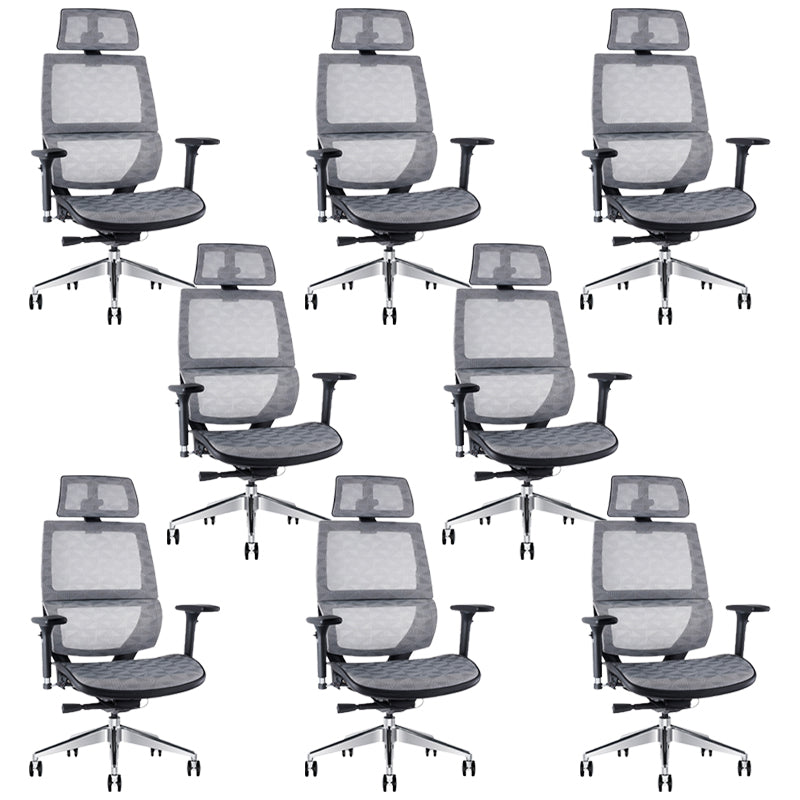 Removable Arms Desk Chair Modern Ergonomic Chair with Breathable Back
