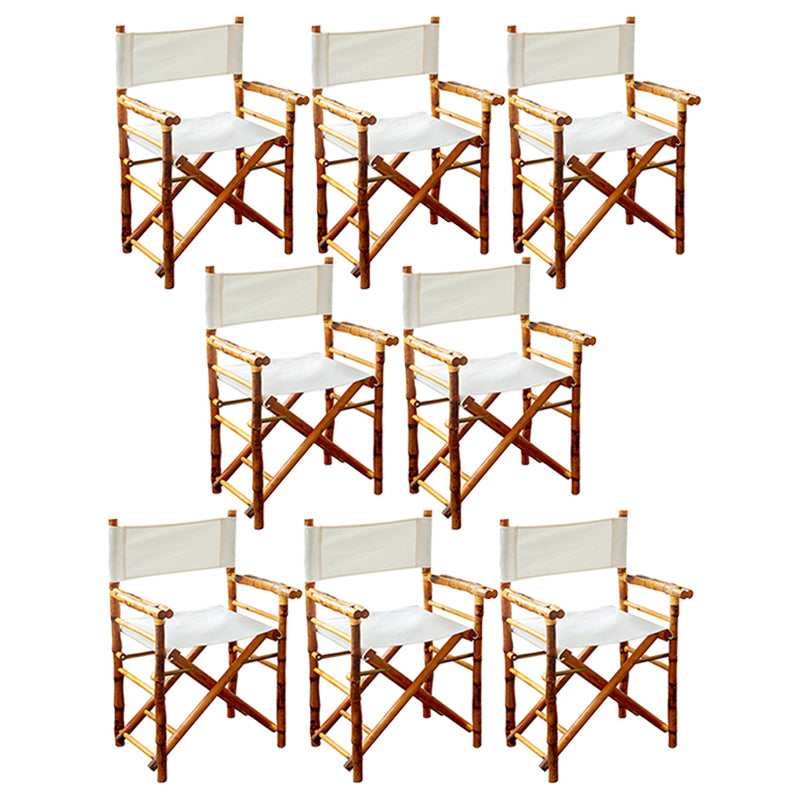 Tropical Rattan Armed Chairs Outdoors Dining Chairs with Arm