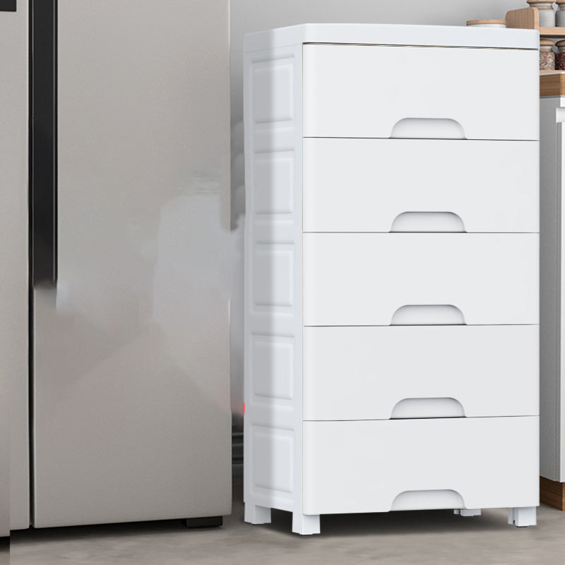 Scandinavian Kids Dresser Set Plastic Vertical Kids Furniture for Bedroom