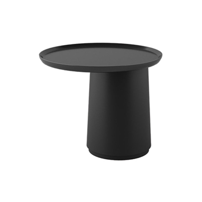 Elliptical Pedestal Coffee Table Set Modern 47.2" W Cocktail Table