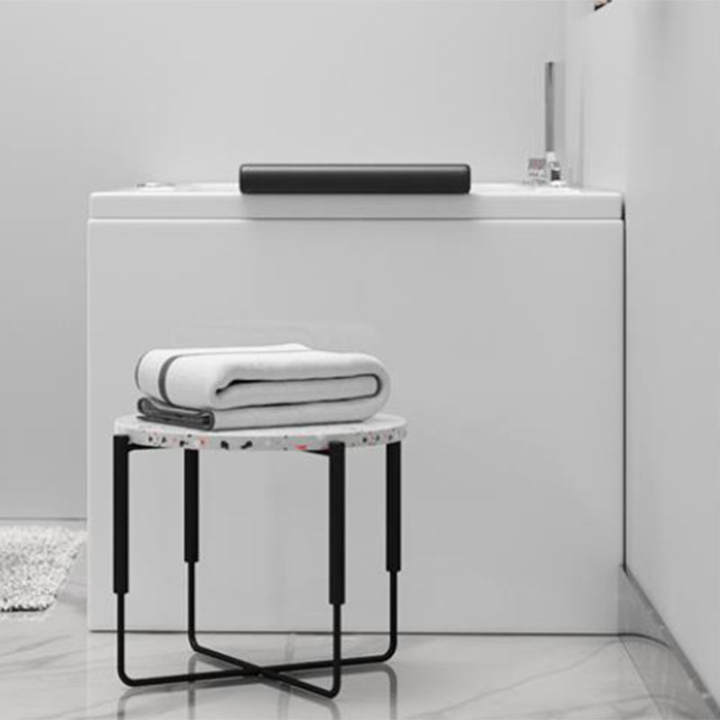 Modern Acrylic Rectangular Tub 29.53-inch Wide Soaking Bathtub