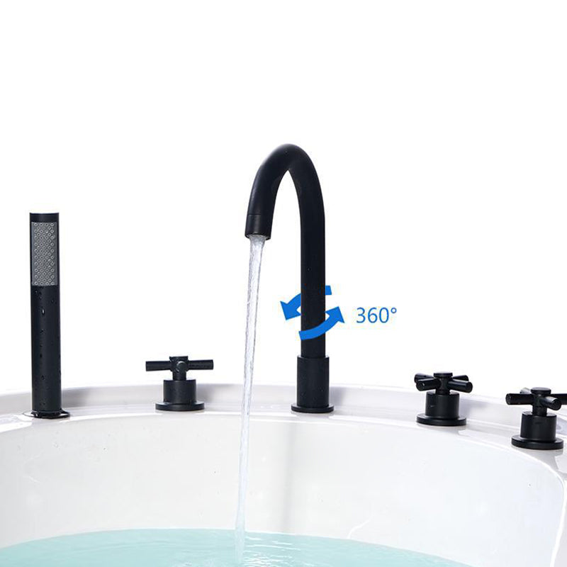 Modern Freestanding Bathtub Acrylic White Bathtub , 28.35-inch Wide (Board not Included)