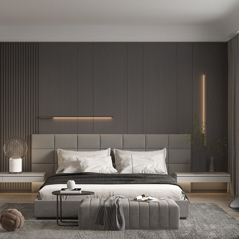 Nordic Style LED Vanity Light Iron Strip Shape Vanity Lamp for Shower Room