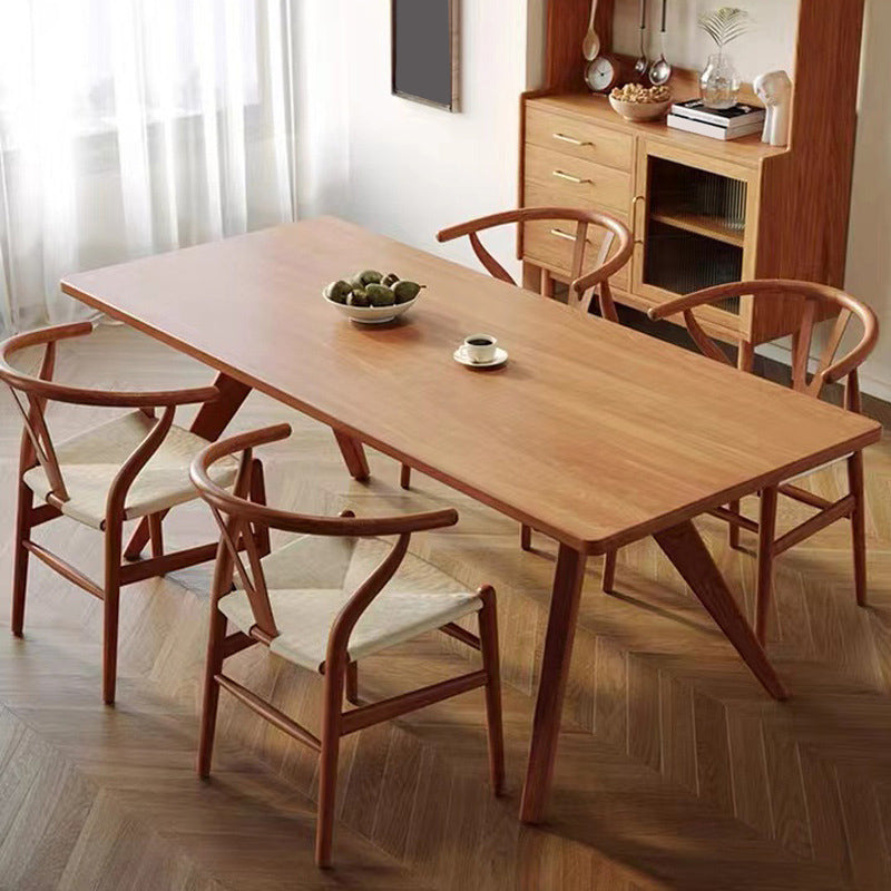 Dining Room Dinner Kitchen Table Pine Solid Wood Dining Table
