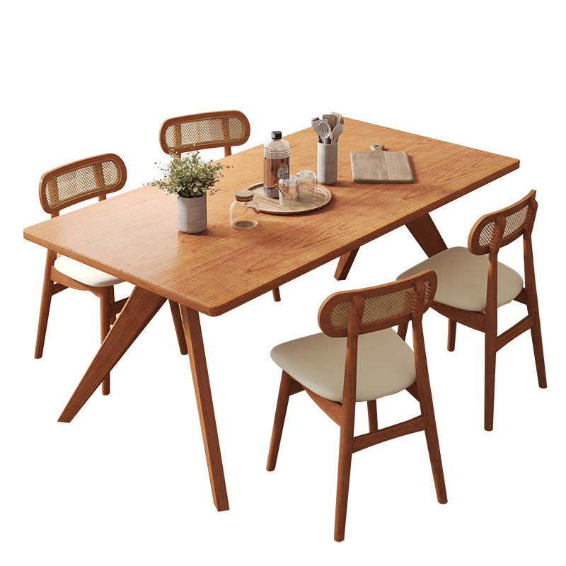 Dining Room Dinner Kitchen Table Pine Solid Wood Dining Table