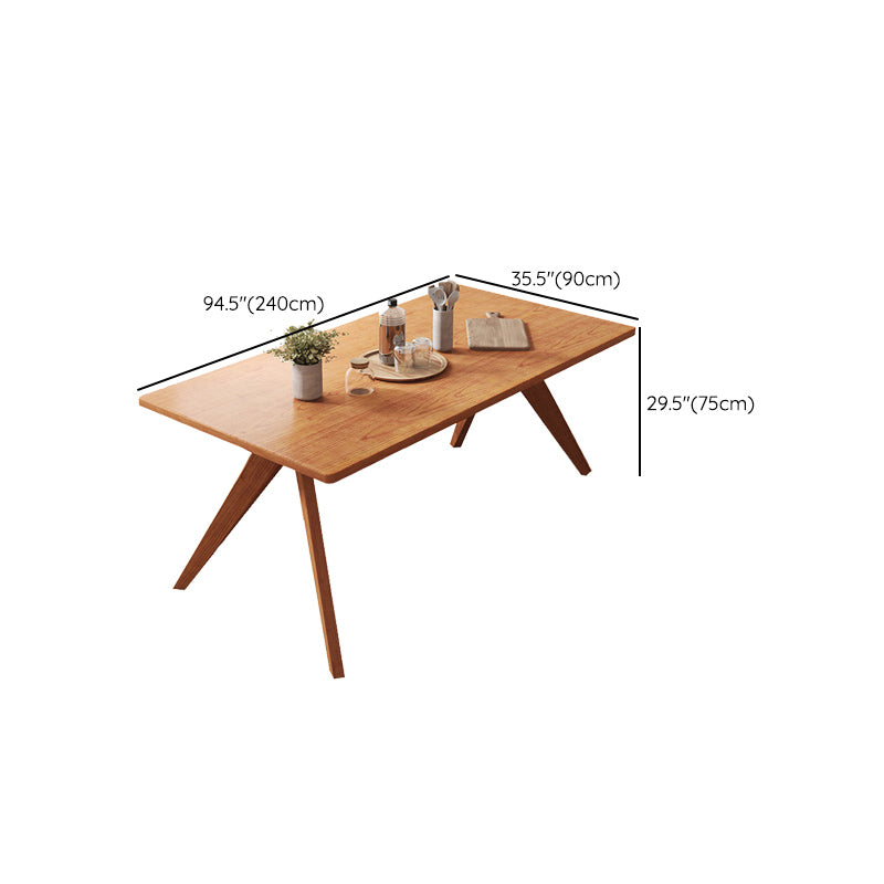 Dining Room Dinner Kitchen Table Pine Solid Wood Dining Table