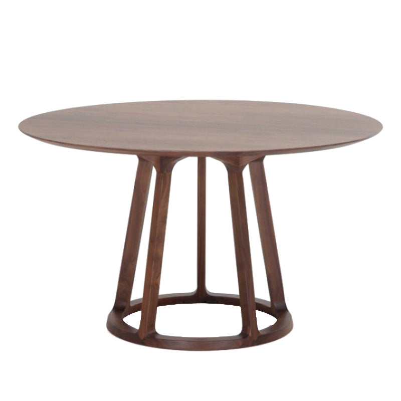 Dining Room Dinner Kitchen Table Solid Wood Round Dining Table