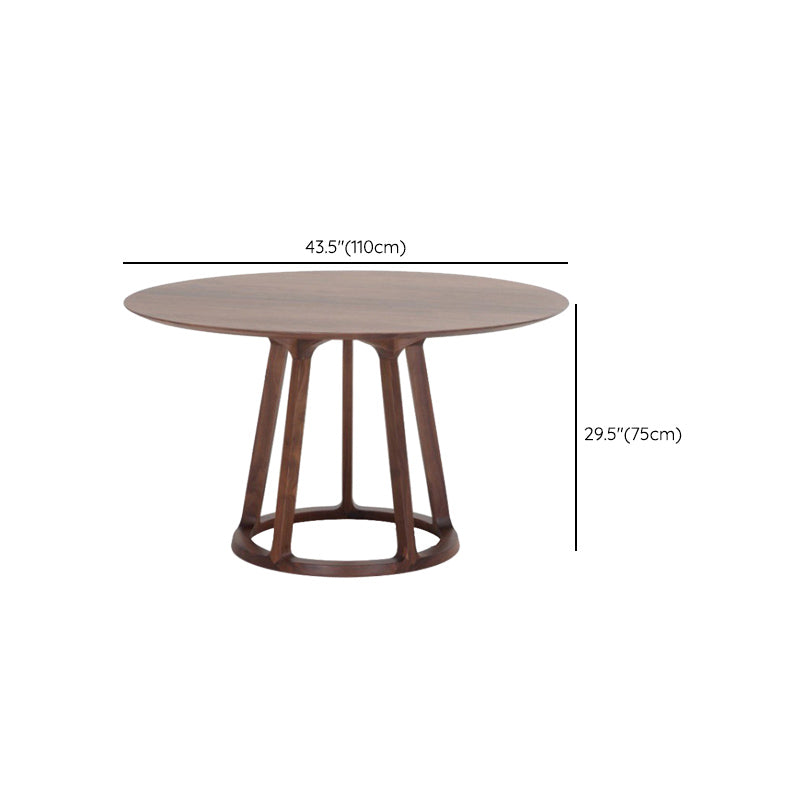 Dining Room Dinner Kitchen Table Solid Wood Round Dining Table