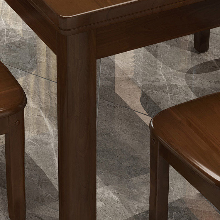 Solid Wood Dining Table Rectangle Dining Table for Dining Room