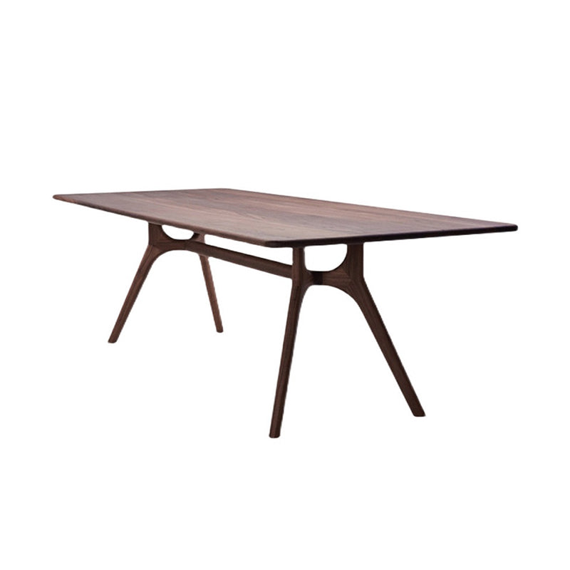 Dining Room Rectangle Dinner Table Kitchen Solid Wood Dining Table