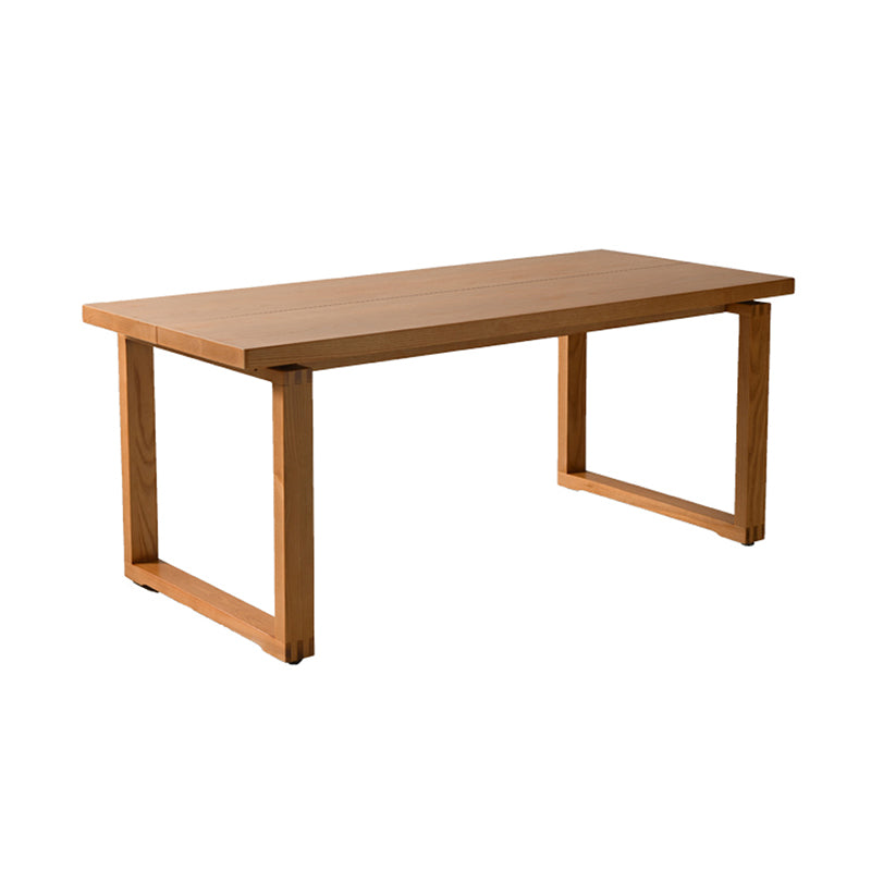 Kitchen Rectangle Dinner Table Dining Room Solid Wood Dining Table