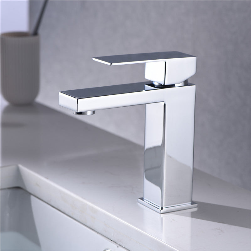 Glam Style Deck Mounted Roman Tub Faucet Low Arc Stainless Steel Roman Tub Faucet Set