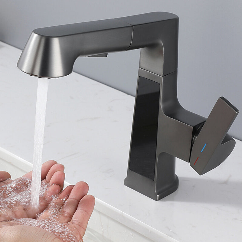 Low Arc Basin Lavatory Faucet Vanity Lever Handles Sink Faucet