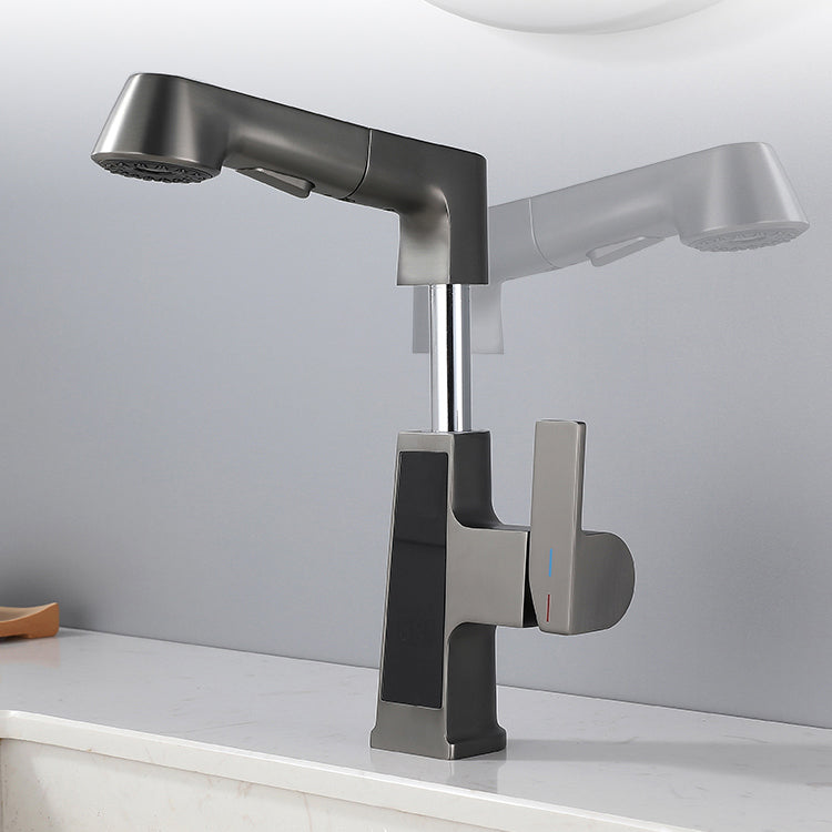 Low Arc Basin Lavatory Faucet Vanity Lever Handles Sink Faucet