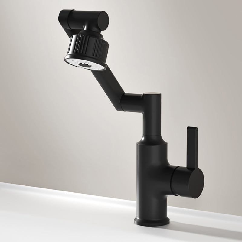Deck Mounted Copper Tub Faucet Low Arc Robotic Arm Profile Faucet