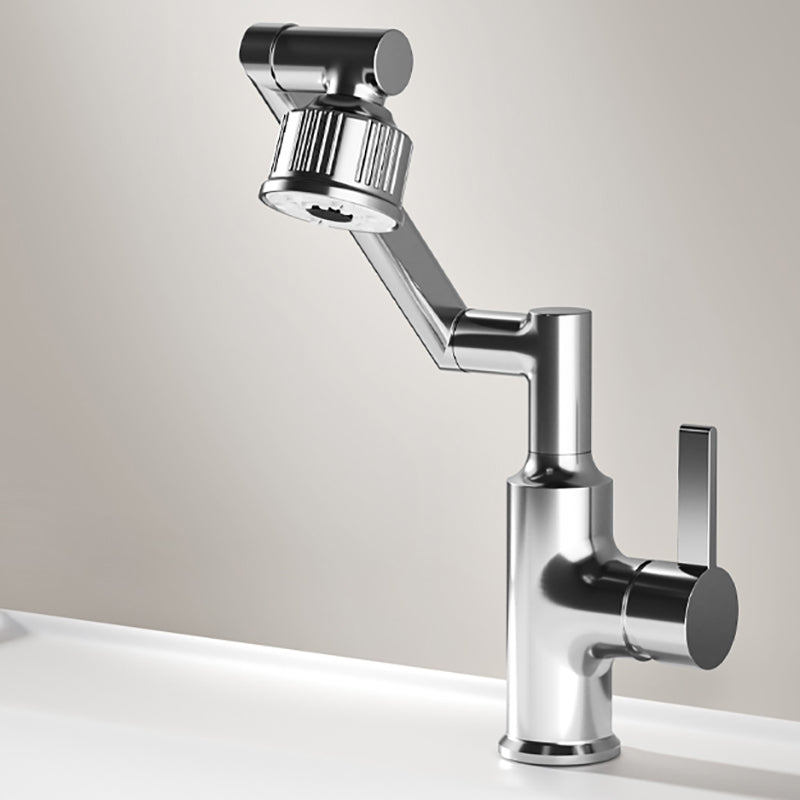Deck Mounted Copper Tub Faucet Low Arc Robotic Arm Profile Faucet