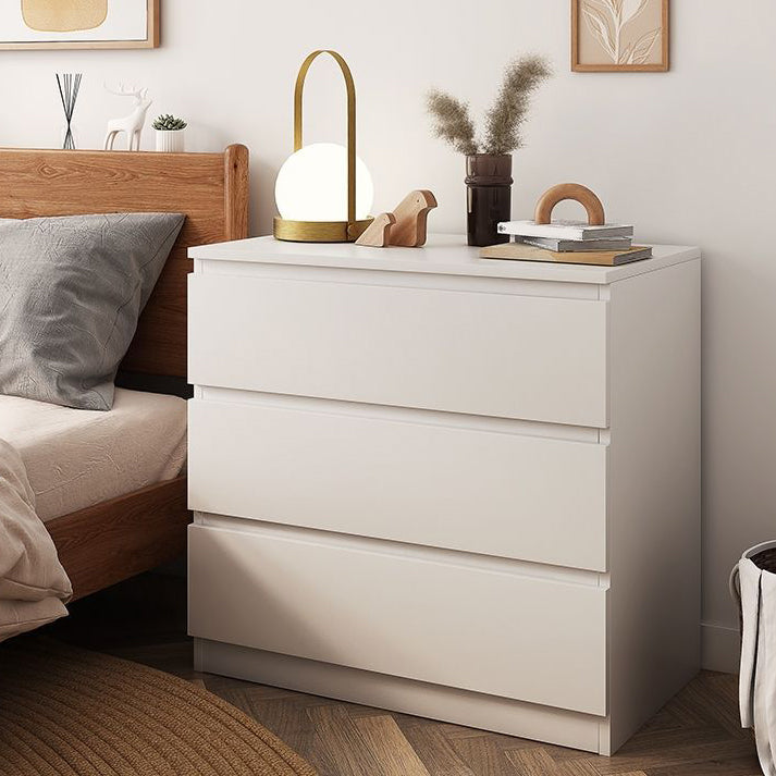 Ultra Modern Horizontal Double Dresser Wood Storage Chest Dresser for Bedroom