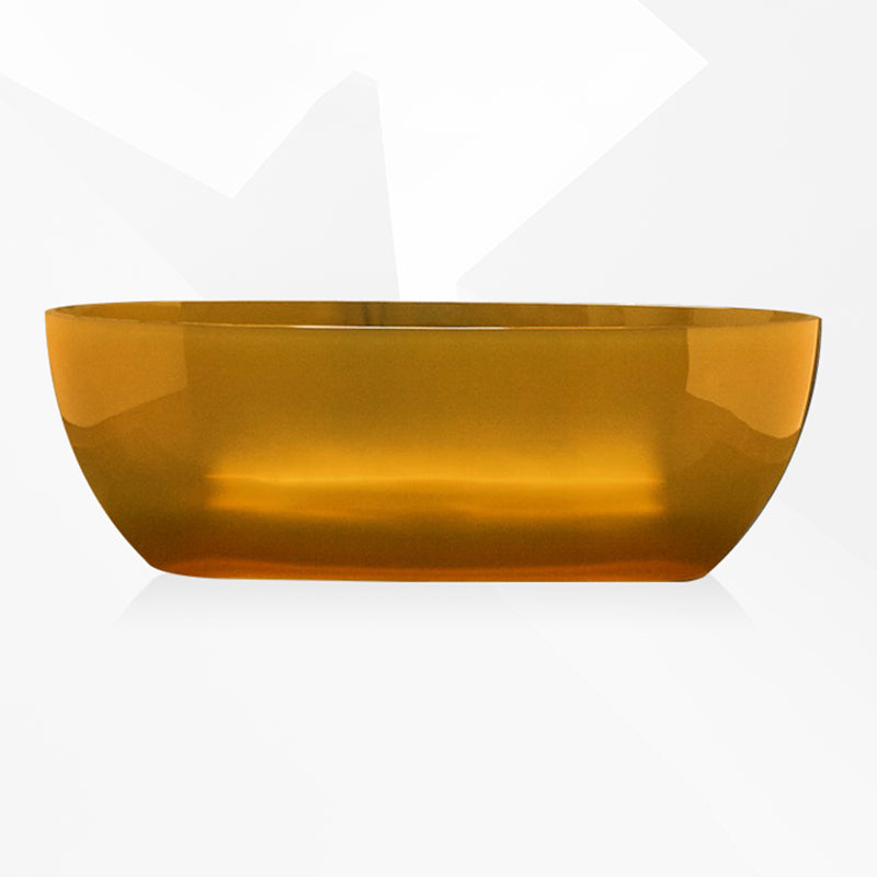Soaking Stand Alone Bathtub Back to Wall Antique Finish Bathtub