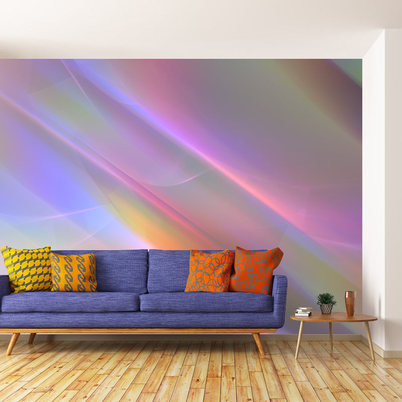 Background Pattern Mildew Resistant Mural Illustration Sitting Room Wall Mural