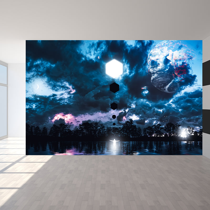 Decorative Mural Wallpaper Sky Photography Indoor Wall Mural