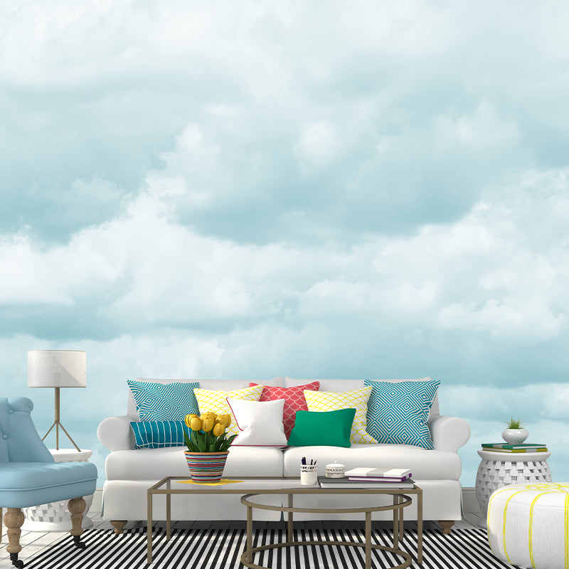Decorative Mural Wallpaper Sky Photography Indoor Wall Mural
