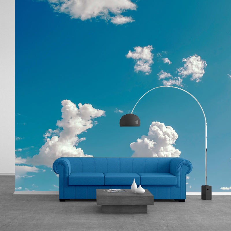 Stain Resistant Sky Mural Wallpaper Photography Indoor Wall Mural