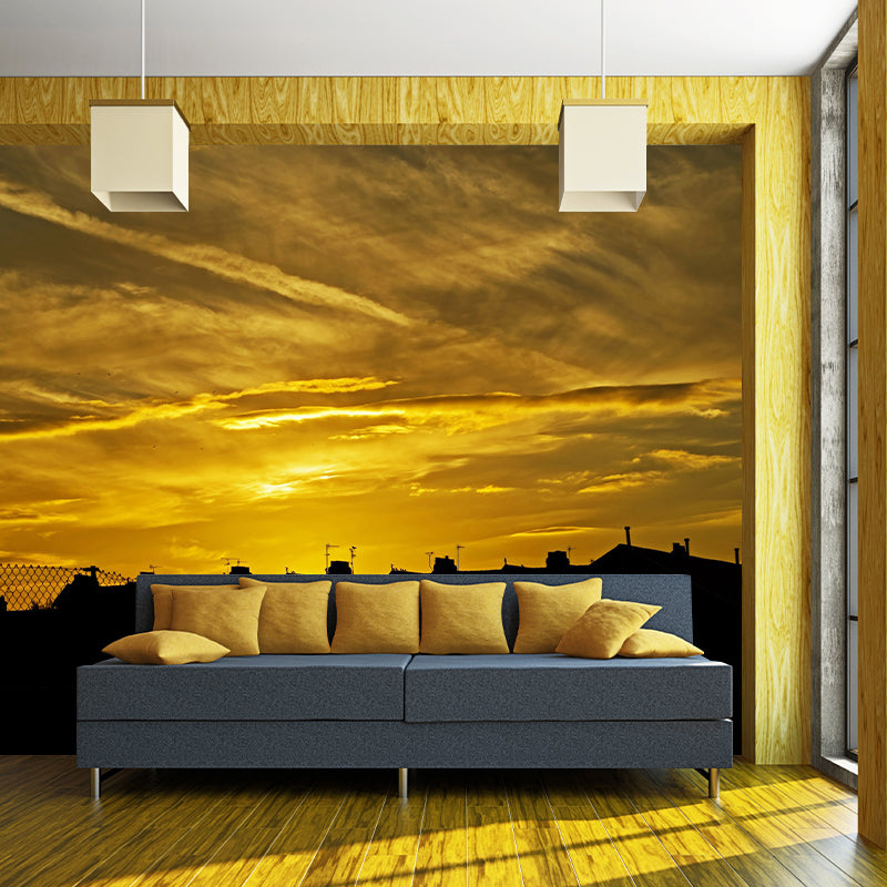 Stain Resistant Sky Mural Wallpaper Photography Indoor Wall Mural