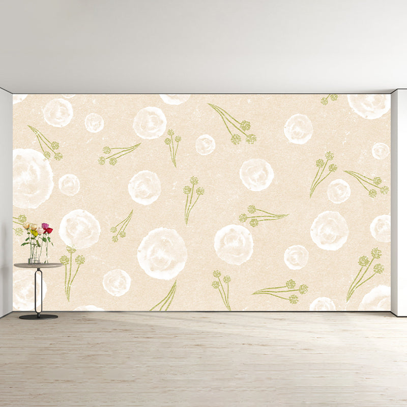 Plants Illustration Environmental Wall Mural Wallpaper Living Room Wall Mural
