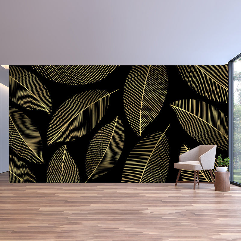 Plants Illustration Environmental Wall Mural Wallpaper Living Room Wall Mural